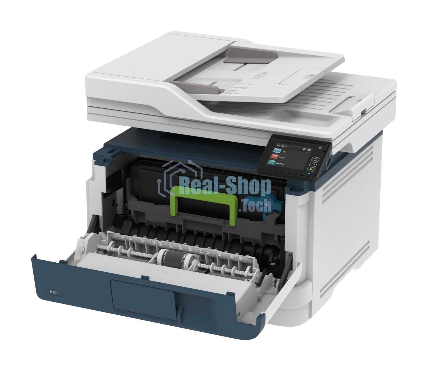 МФУ лазерное Xerox B305 (B305V_DNI), A4, ч/б, печ. до 38 стр/мин., скан. до 46 стр/мин. (ч/б) 20 стр/мин. (цвет), 600x600dpi, USB, RJ-45, Wi-Fi