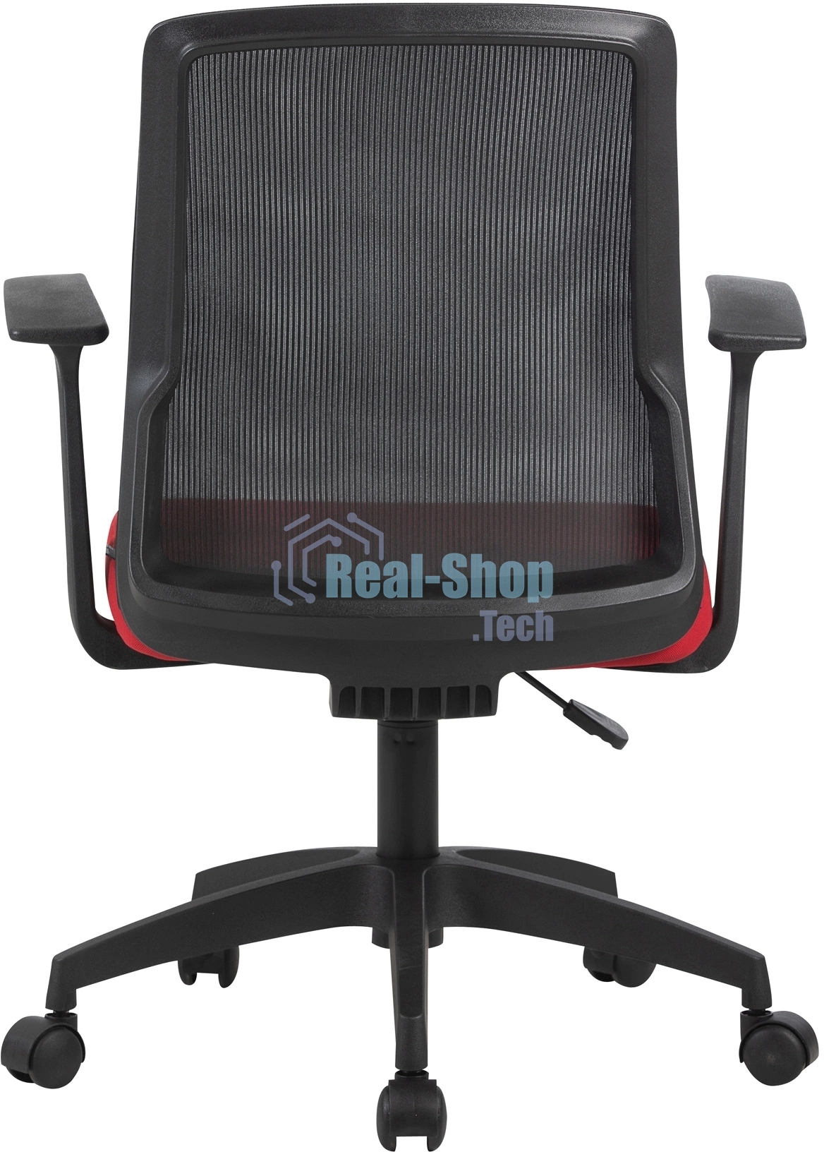 Кресло Cactus CS-MC222-BKRD черный, сетка