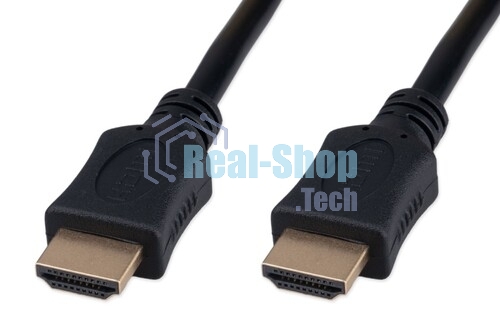 Кабель HDMI Cablexpert CC-HDMI4L-5M, 19M/19M, v2.0, Light, позол.контакты, экран, 5м, черный, пакет
