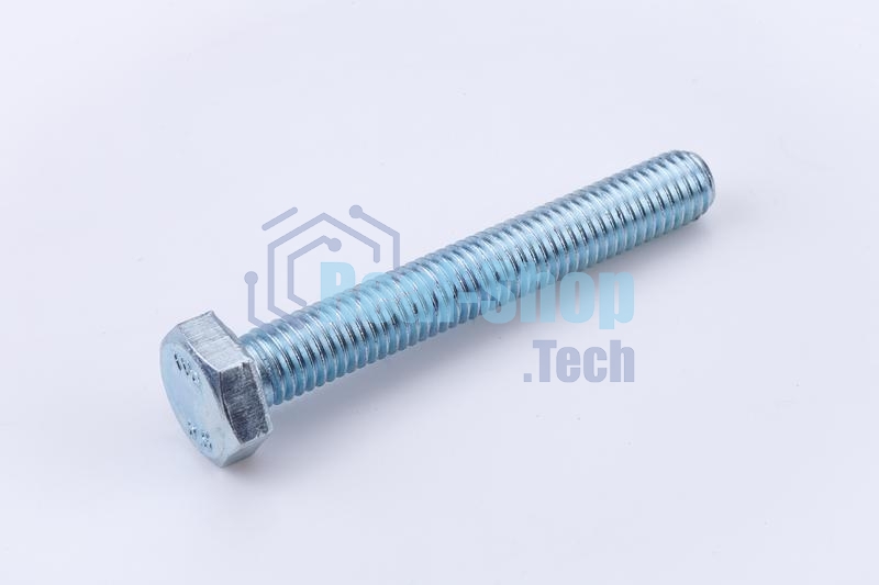 Болт М10х60 с шестигранной головкой цинк. DIN 933 (уп. 20 шт) класс прочности 5.8. пакет СТРОЙМЕТИЗ UTORM3012098