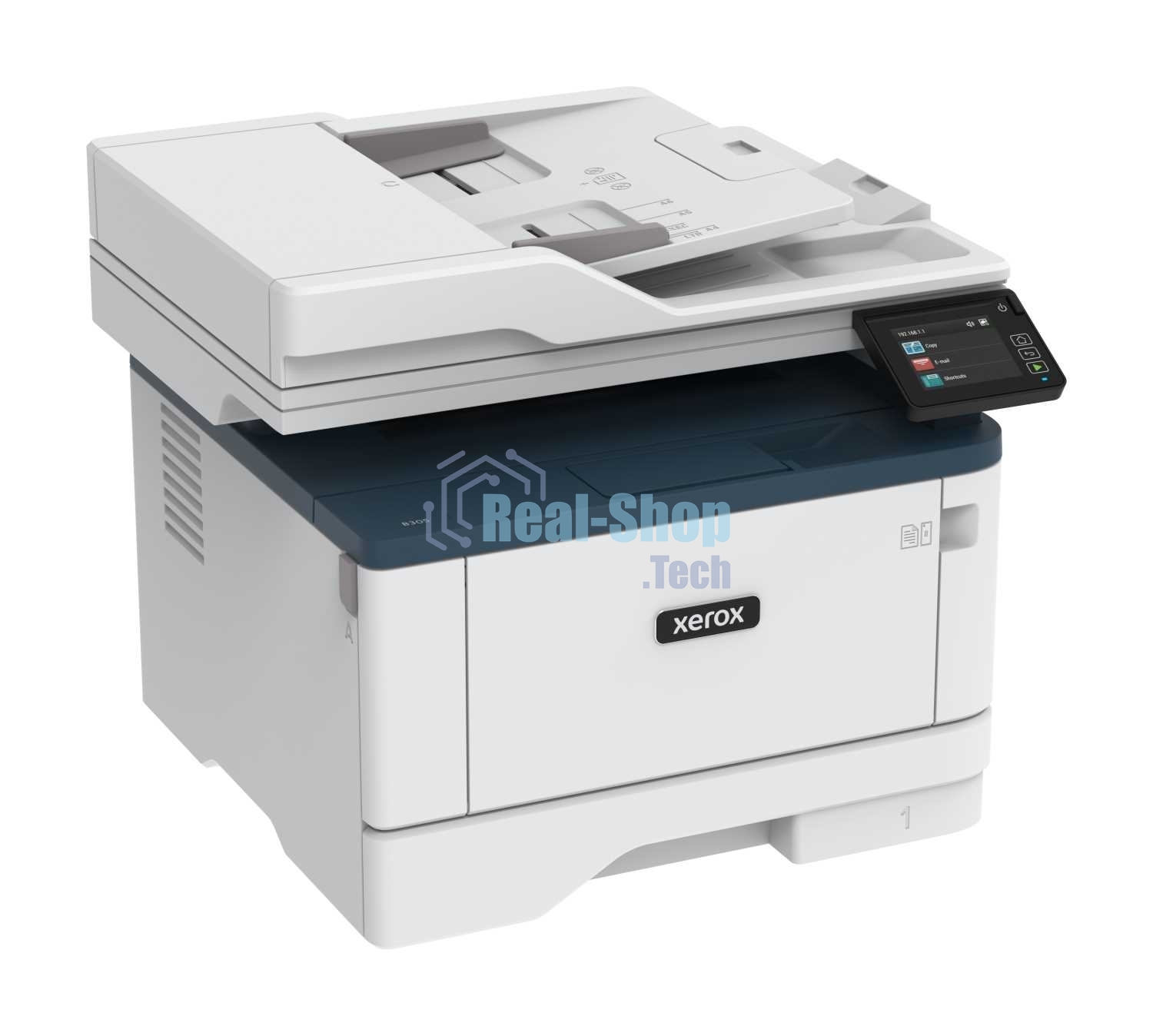 МФУ лазерное Xerox B305 (B305V_DNI), A4, ч/б, печ. до 38 стр/мин., скан. до 46 стр/мин. (ч/б) 20 стр/мин. (цвет), 600x600dpi, USB, RJ-45, Wi-Fi