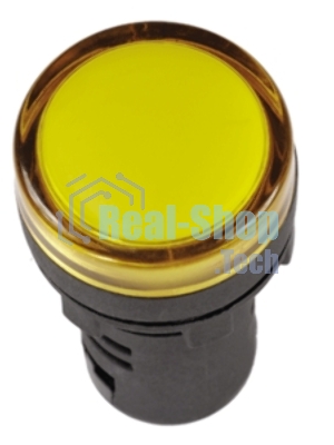 Арматура светосигнальная AD-22DS 230В жел. IEK BLS10-ADDS-230-K05
