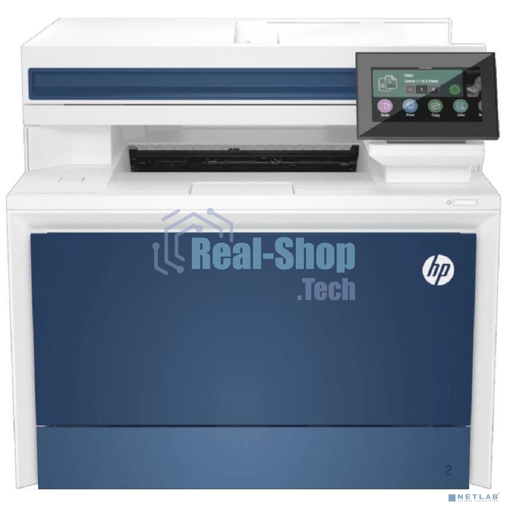 МФУ лазерное HP Color LaserJet Pro MFP 4303dw (5HH65A), A4, цветной, печ. 33 стр/мин., скан. до 44 изобр/мин. (ч/б) 35 изобр/мин. (цвет), 600x600 dpi (печать) 1200x1200 dpi (скан.), USB 2.0, Ethernet (RJ-45), Bluetooth