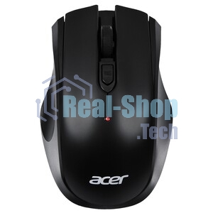 Мышь беспроводная Acer OMR030 черный, 1600 dpi, радиоканал, USB, кнопки - 4