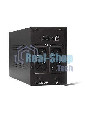 Источник бесперебойного питания ExeGate EP285515RUS SpecialPro UNB-2000.LED.AVR.EURO.RJ.USB 2000VA/1200W, LED, AVR, 4 евророзетки, RJ45/11, USB, Black