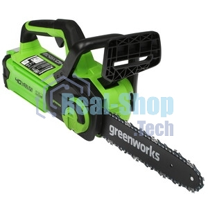 Цепная пила аккумуляторная GreenWorks G40CS30IIK2, 40V, 30 см, с 1* АКБ 2А*ч и ЗУ (2007807UA)