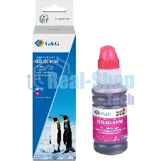 Чернила G&G GG-GI-41M пурпурный 70мл для Canon PIXMA G1420/G1430/G2420/G2430/G2460/G3420 Чернила G&G GG-GI-41M пурпурный 70мл для Canon PIXMA G1420/G1430/G2420/G2430/G2460/G3420
