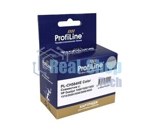 Картридж струйный ProfiLine PL-CH564HE №122XL для принтеров HP Deskjet 1000/1050/1055/1510/2000/2050/3000/3050 Color водные