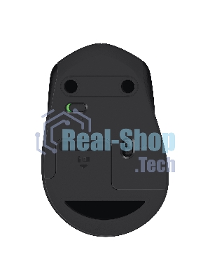 Мышь беспроводная Logitech M330 SILENT PLUS черный, 1000 dpi, радиоканал, USB, кнопки - 3