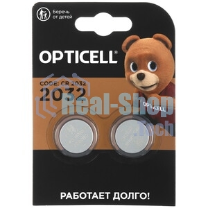 Батарея Opticell Specialty 2032 CR2032 (4шт) блистер