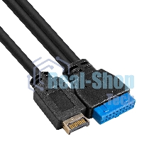 Планка USB на переднюю панель ExeGate U3H-616, 3,5