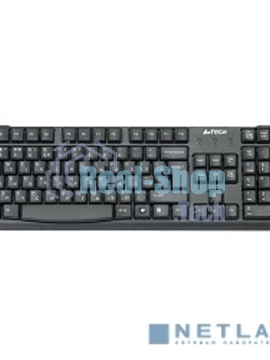 Клавиатура A4Tech KR-750 проводная, USB Type-A, чёрный
