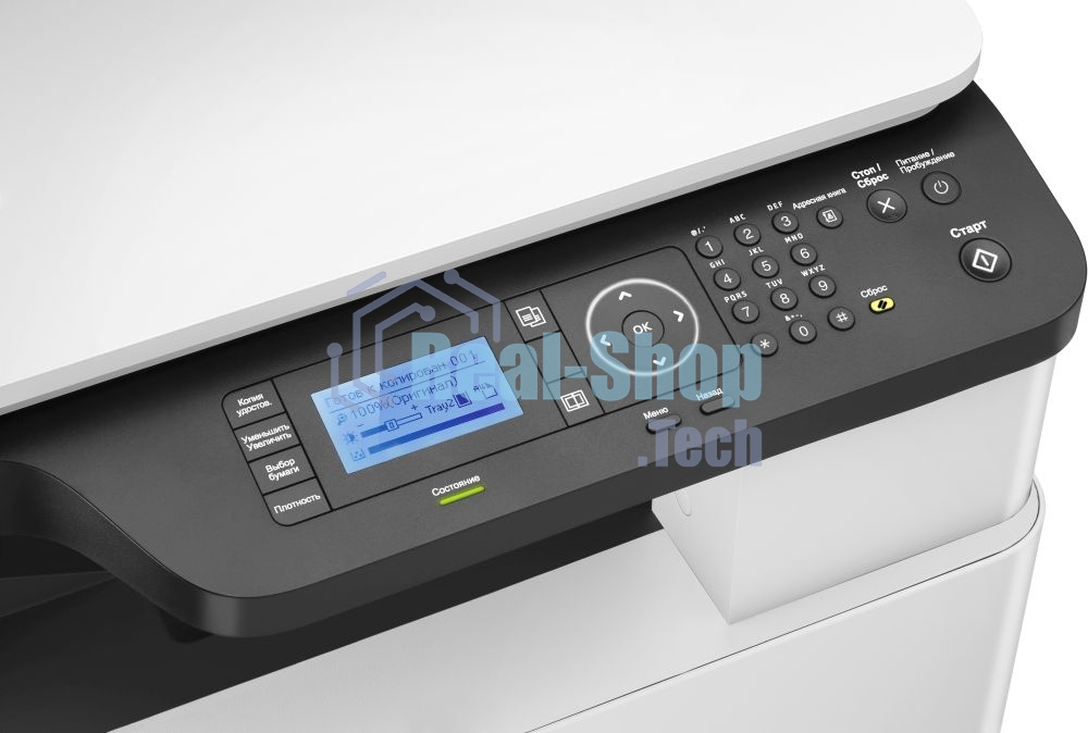МФУ лазерное HP LaserJet M442dn (8AF71A), A3, ч/б, печ. до 24 стр/мин. (А4) до 13 стр/мин. (А3), 1200 x 1200 dpi (печать) 600x600dpi (скан.), USB, RJ-45
