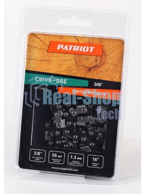 Цепь для цепных пил Patriot 91VS-56E 3/8