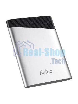Внешний SSD Netac Z6S, 2TB, USB 3.2 Gen 2 Type-C, R/W 520/480, серебристый