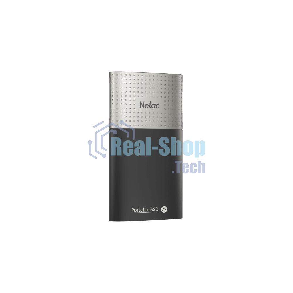 Внешний SSD Netac Z9, 1TB, USB 3.2 Gen 2 Type-C, R/W 550/480, черный