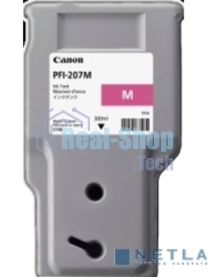 Картридж струйный Canon PFI-207 M пурпурный для для iPF680/685/780/785 300мл (8791B001)
