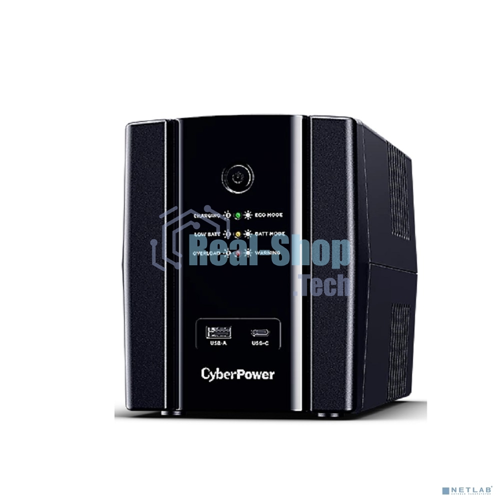 Источник бесперебойного питания CyberPower UT1500EG/1500 ВА/900 Вт/USB/RJ-11/RJ-45/,4 х CEE 7 (евророзетка)