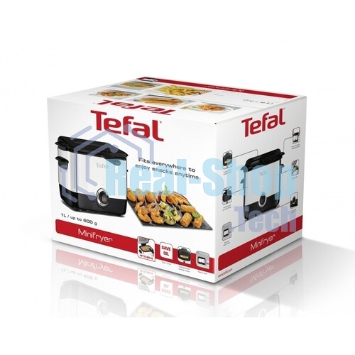 Фритюрница Tefal FF220015 1000Вт серебристый/черный