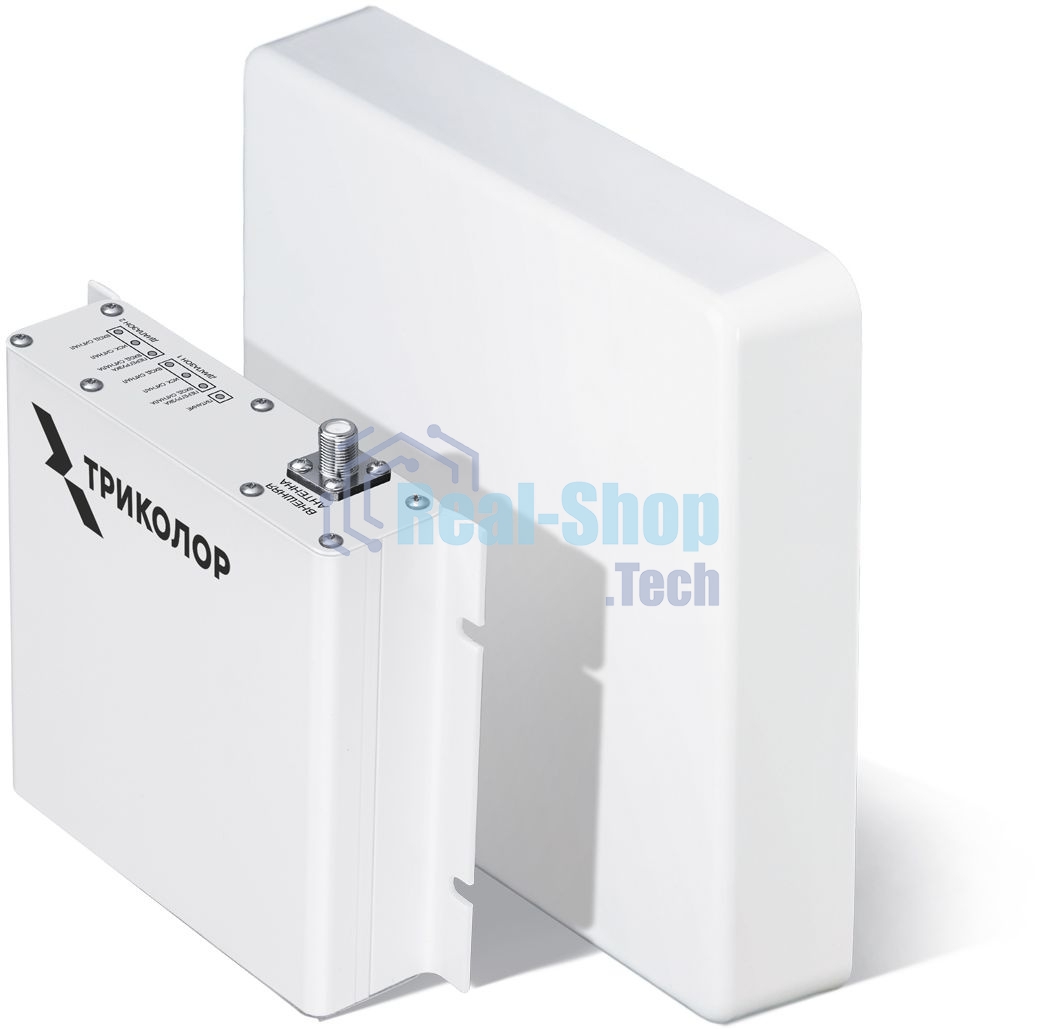 Усилитель сигнала Триколор TR-900/2100-50-kit 20м двухдиапазонная белый (046/91/00052372)