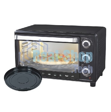 Мини-печь Sakura SA-7000BP 27л, духовка 1500Вт, механ.управление, чёрный