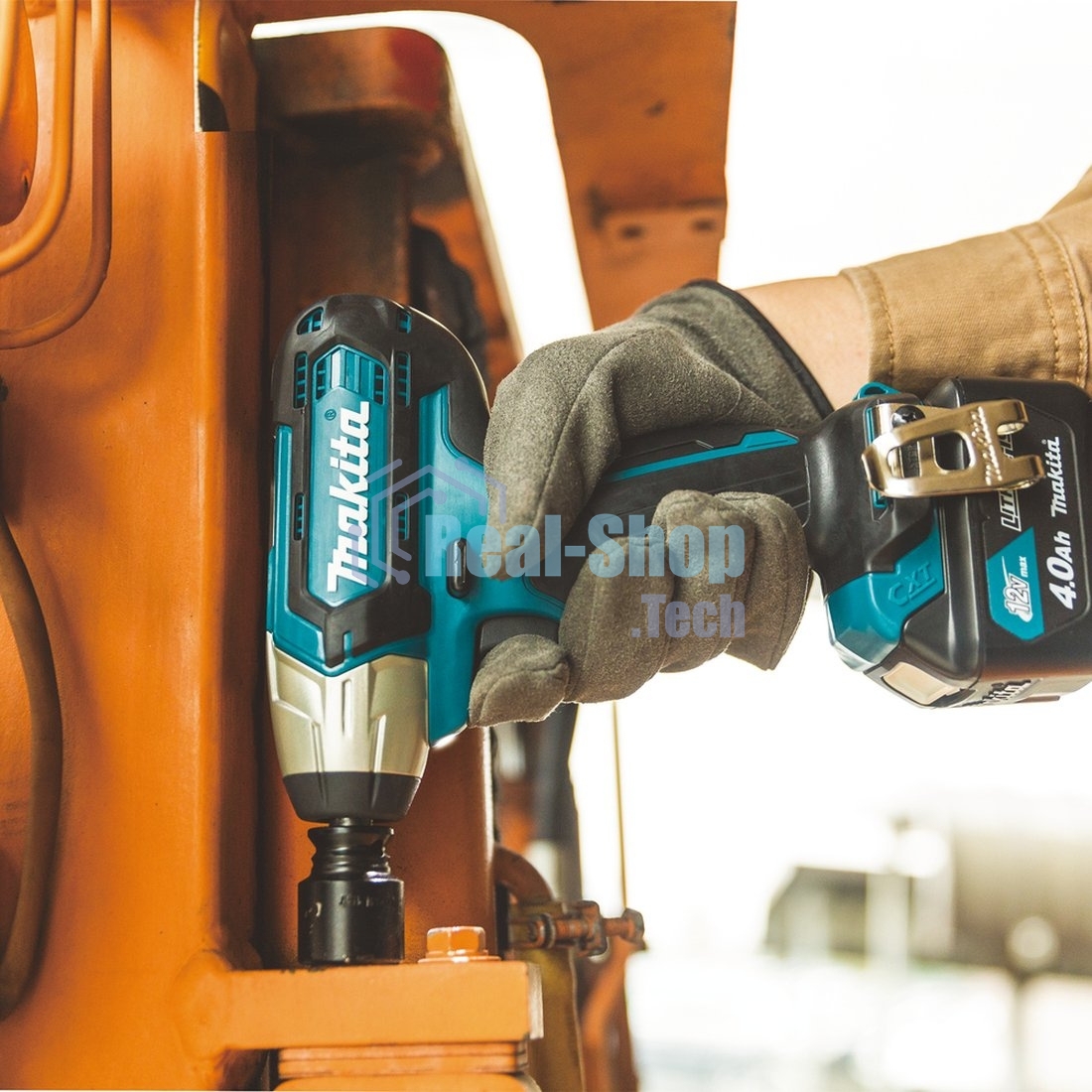 Гайковерт ак(уд) Makita TW140DWAE , 10.8В,2х2Ач Li-ion,0-3200у\м,140Нм,3\8