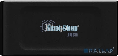 Внешний SSD Kingston XS1000, 1Tb, USB Type-C 3.1, R/W 1050 МБ/с/ 1000 МБ/с черный