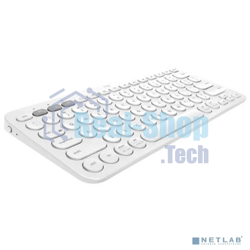 Клавиатура беспроводная Logitech K380, Bluetooth, белый