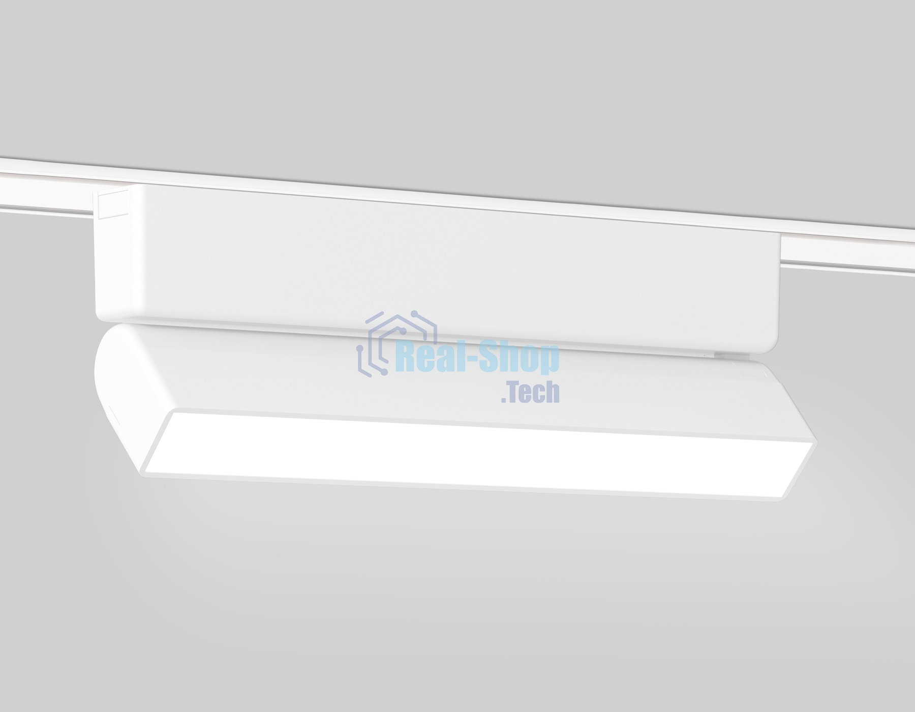 Светильник трековый светодиодный GV1483 WH белый IP20 10W 4200K 48V 230*26*80