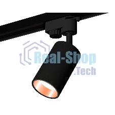 Светильник Ambrella light XT6323024 SBK/PPG черный песок/золото розовое полированное MR16 GU5.3 (A2521, C6323, N6114)