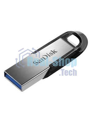 Флешка USB Sandisk CZ73 Cruzer Ultra Flair (SDCZ73-032G-G46), 32Gb, USB 3.0, R/W 150/45, серебристый/черный
