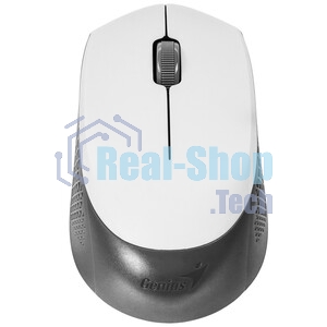 Мышь беспроводная Genius NX-8000S BT белый, 1200 dpi, радиоканал, Bluetooth, USB, кнопки - 3