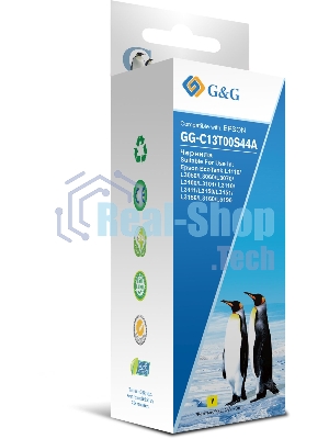 Чернила G&G GG-C13T00S44A желтый70мл для L1110, L3151, L3100, L3101, L3110, L3150
