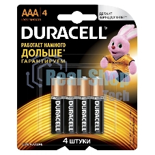 Батарея Duracell Basic CN LR03-4BL AAA (4шт)