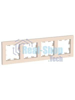 Рамка 4-м AtlasDesign универс. беж. SchE ATN000204