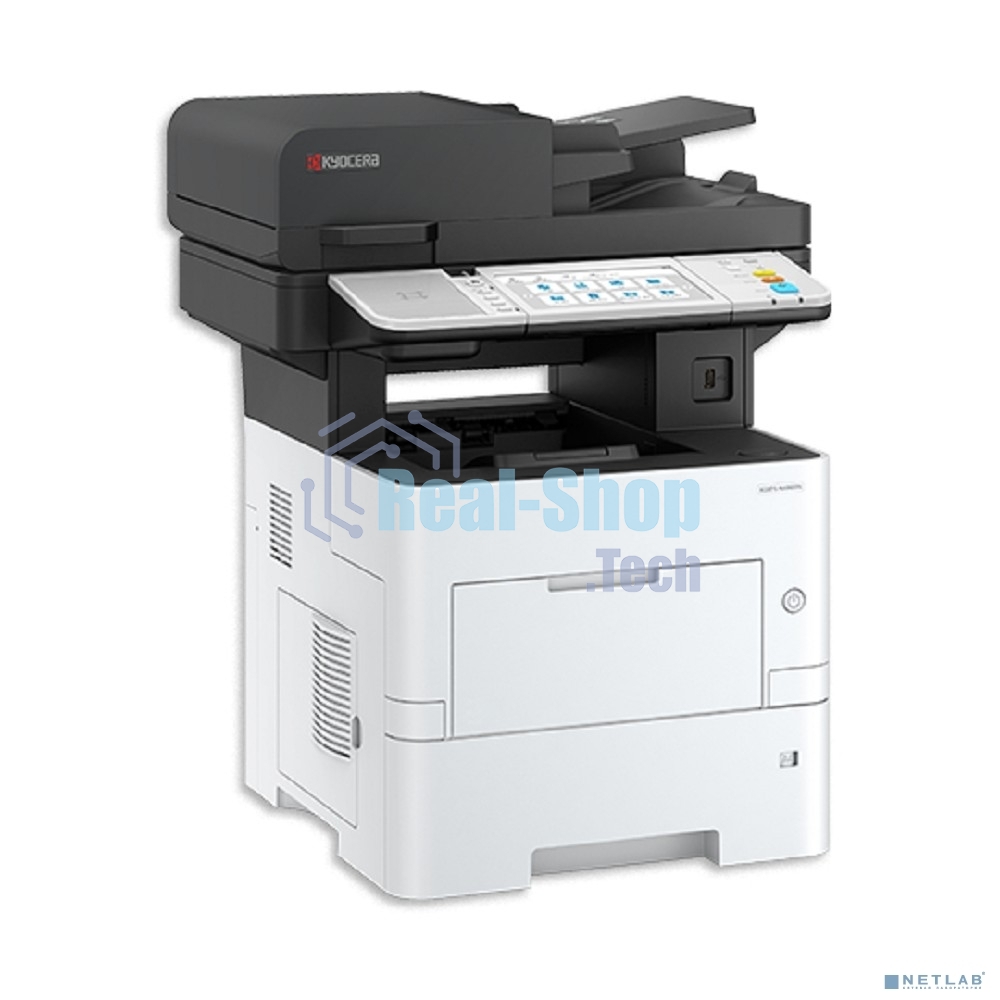 МФУ лазерное KyoceraECOSYS MA4500ifx (110C103NL0), A4, ч/б, печ. до 45 стр/мин., скан. до 60 стр/мин. (ч/б) 40 стр/мин. (цвет), 1200 x 1200 dpi (печать) 600x600dpi (скан.), USB, RJ-45, Air Print, Mopria