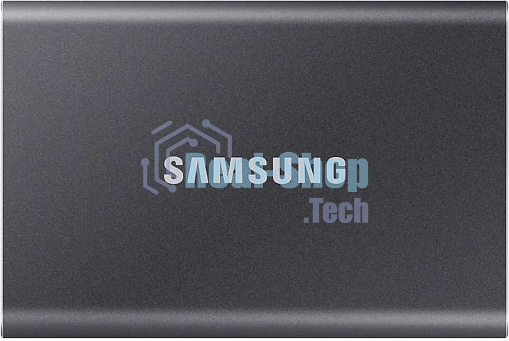Внешний SSD Samsung T7, 1TB, USB 3.2 Gen 2 Type-C, R/W 1050/1000, серый