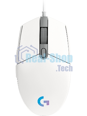 Мышь проводная Logitech G102 LIGHTSYNC белый, 8000 dpi, USB, кнопки - 6