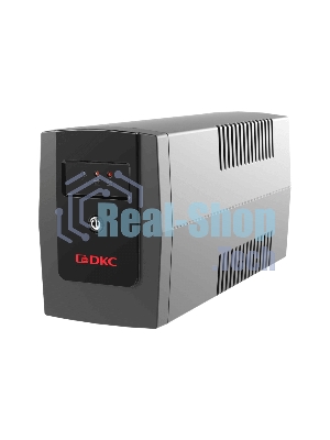 Источник бесперебойного питания DKC INFO600S / 600 ВА / 360 Вт / 2 x CEE 7 (евророзетка)