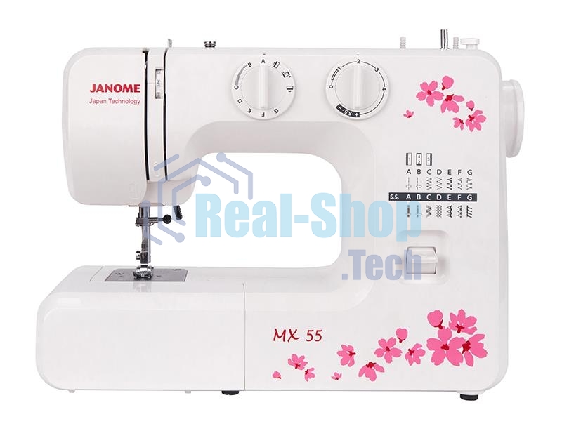 Швейная машина Janome MX 55 белый