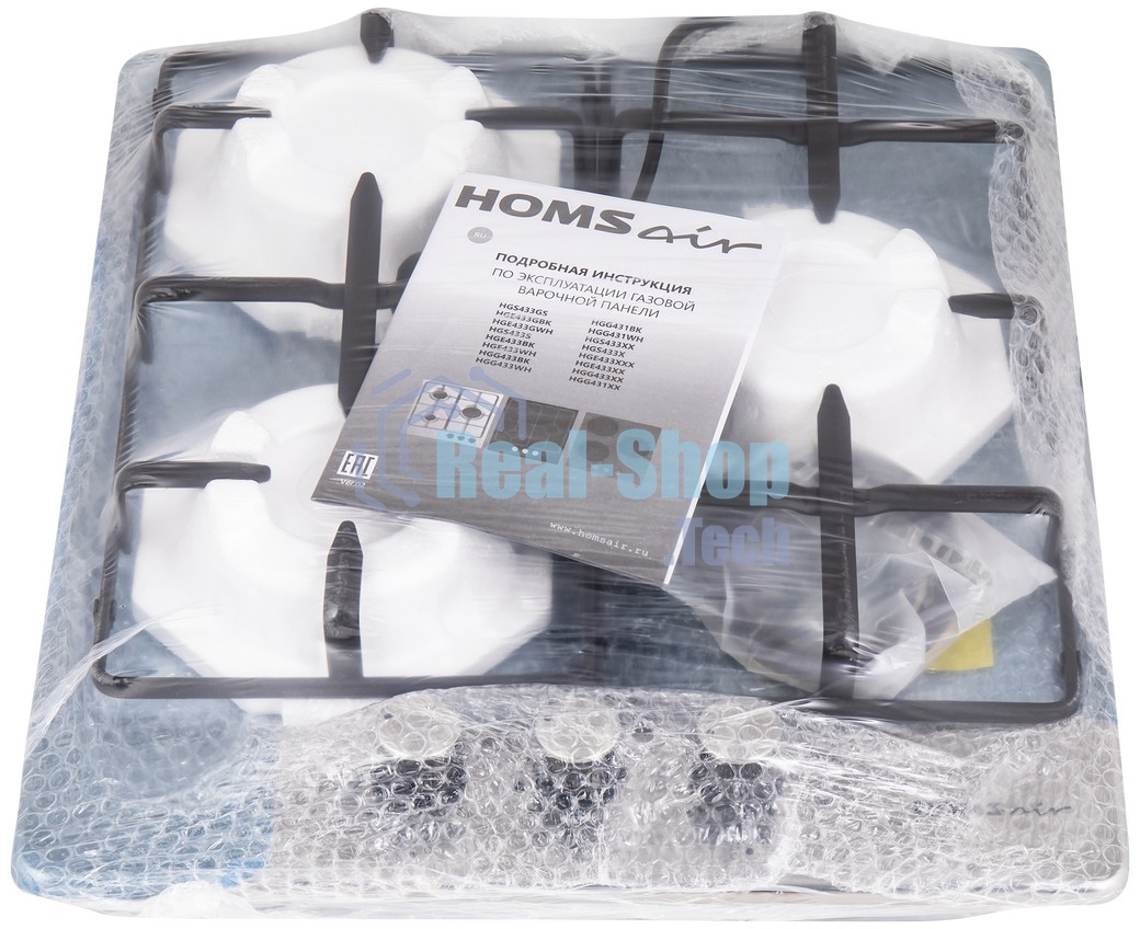 Газовая варочная панель HOMSair HGS433GS