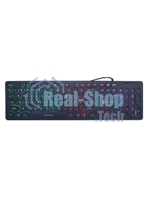 Клавиатура Oklick 420MRL проводная, USB Type-A, чёрный