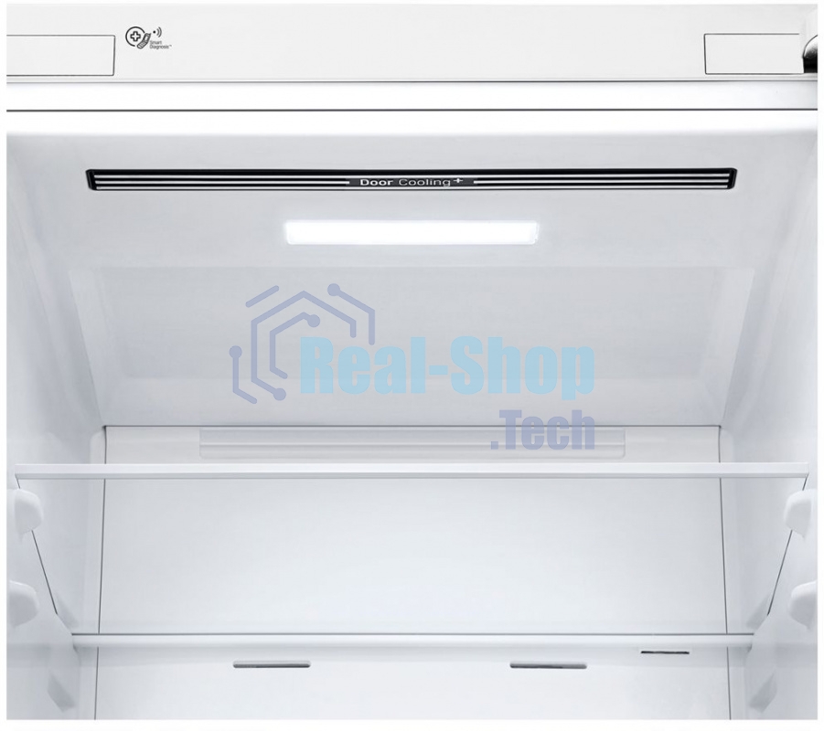 Холодильник LG GA-B509CQCL белый двухкамерный, 277/107л, морозилка снизу, Total No Frost