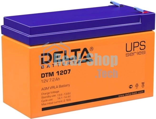 Батарея для ИБП Delta DTM 1207 (12V, 7.2Ah)