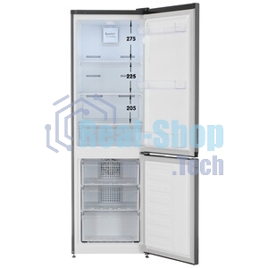 Холодильник Beko B1RCNK272G серый, двухкамерный 163/76л морозилка снизу, No Frost