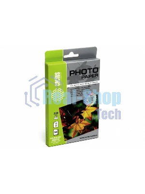 Фотобумага Cactus CS-MA622050DS матовая двусторонняя A6 220 г/м2 50 листов