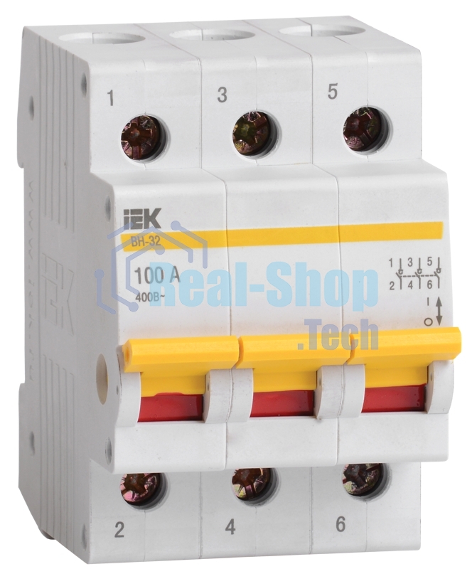 Выключатель нагрузки (мини-рубильник) IEK MNV10-3-040 ВН-32 3Р 40А