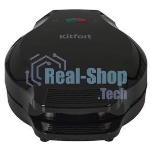 Вафельница Kitfort КТ-1664 1000Вт черный