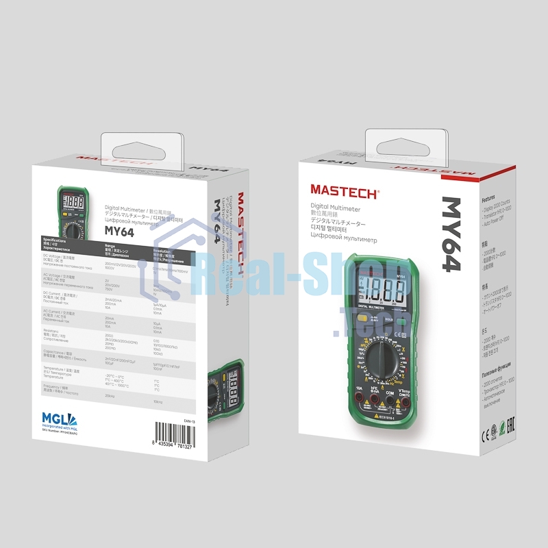 Универсальный мультиметр MY64N MASTECH