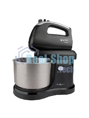 Миксер Vitek VT-1417 ST, 700 Вт, 2,8л., с чашей, черный